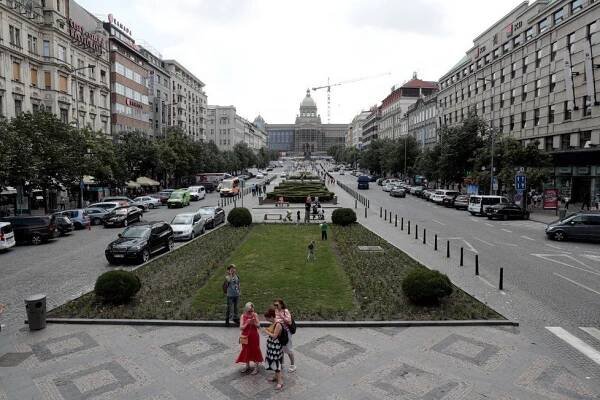 Tramvaj se vrátí na horní část Václaváku: Dnes začala výstavba nové trati