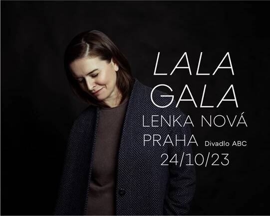 Lenka Nová v Divadle ABC připravuje slavnostní koncert Lala Gala