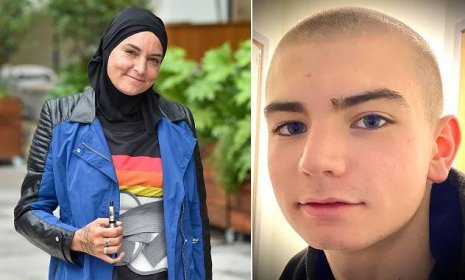 Sinead O'Connor's 17-year-old son has died two days after he was reported missing