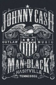 Outlaw Music | Johnny Cash Tričko | EMP