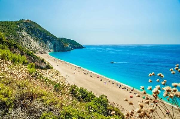 Pláž Milos - Lefkada