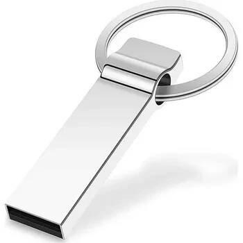 USB flash disk kovový stříbrná 8GB
