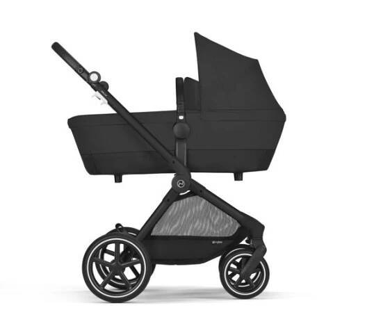 CYBEX Kočárek kombinovaný EOS Moon Black Gold + Autosedačka Aton B2