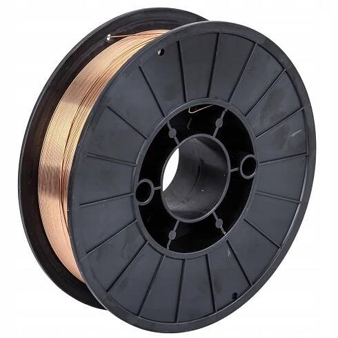 Svařovací drát SG2 5kg 0,6 mm MIG migomat svářečka D200 ocel černá Kód výrobce 2859