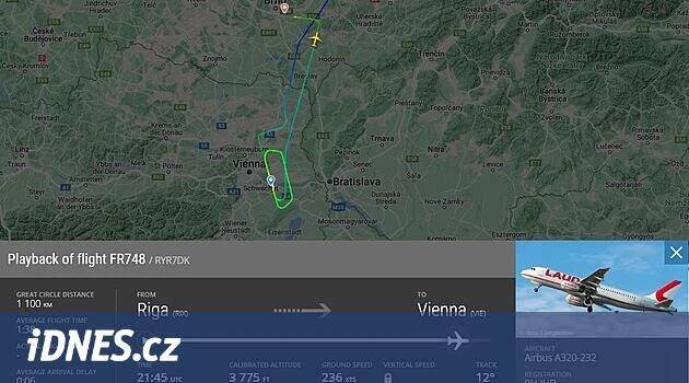 Letadlu Ryanair nešlo přistát ve Vídni kvůli potížím s navigací. Muselo do Brna - iDNES.cz