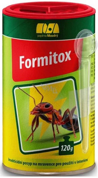 Moudrý Formitox insekticid k likvidaci mravenců, švábů, rybenek a much 120 g - VMD drogerie a parfumerie