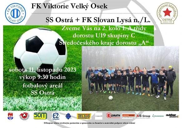 SS Ostrá + FK Slovan Lysá nad Labem „D“ – FKVVO „DA“ | FK Viktorie Velký Osek