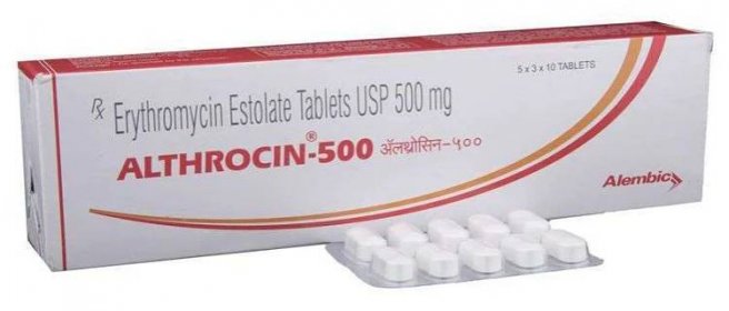 althrocin tablet erythromycin 500mg 1