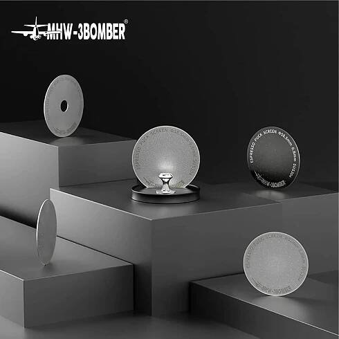 MHW-3BOMBER Espresso Puck Screen Stand แท่นวางแผ่นกระจายน้ำ ขนาด 51 - 58 mm แถม ที่ดูด / แม่เหล็กดูด Puck Screen 12