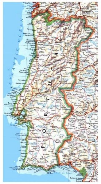 Maps of Portugal | Collection of maps of Portugal | Europe | Mapsland | Maps of the World