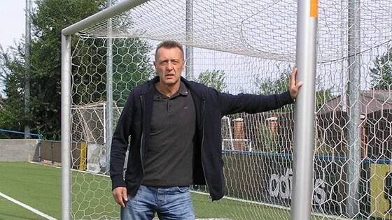 Jan Berger na své současné domácí půdě, na hřišti třetiligového Vyšehradu