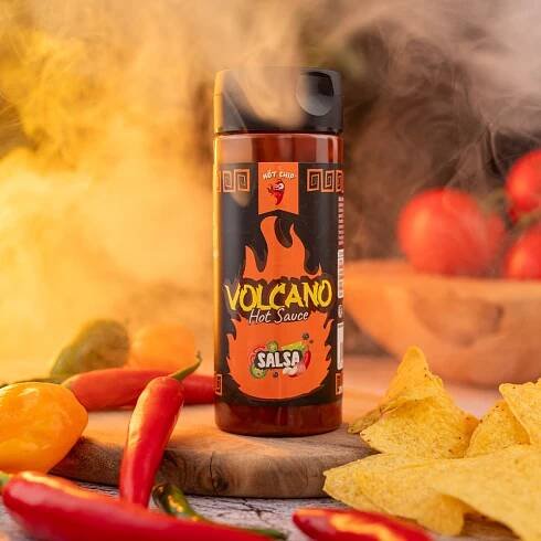 Salsa Chilli omáčka 270 ml – Volcano | Real Chilli. Real Heat.