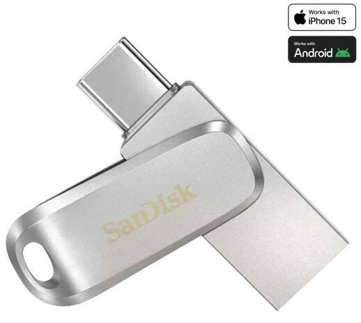 Flash disk SanDisk Ultra Dual Drive Luxe USB 186467 128GB_01