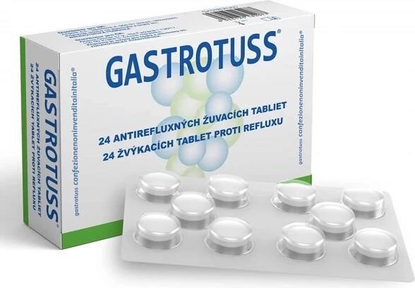Gastrotuss žvýkací antirefluxní 30 tablety