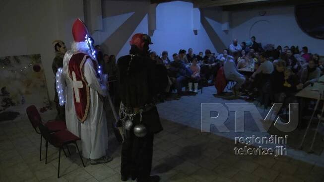 Spolek Milovčánek připravil pro děti z Milovic Mikulášské dílničky a nadílku | RTVJ - Regionální televize Jih