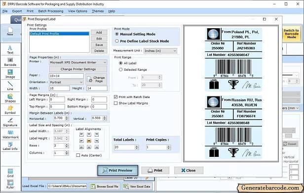 Print Settings