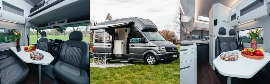 NOVINKA 2025 Bruno - Volkswagen Grand California | Půjčovna BARTH CARAVAN