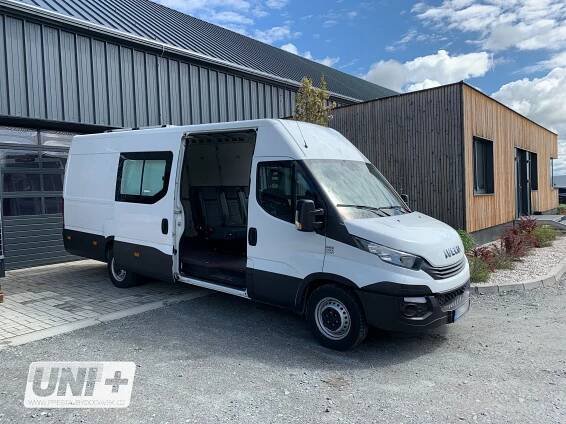 Iveco Daily 16m³ - OKB lavice | pevná montáž