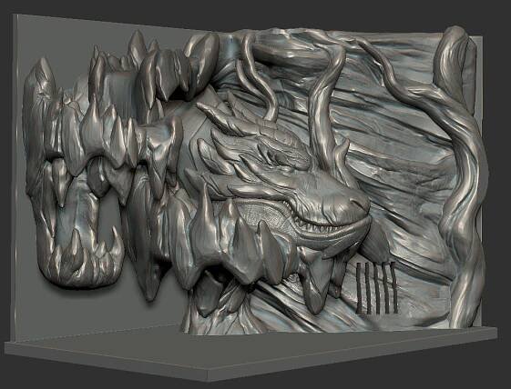 diorium_0324_V004.jpg 3D Aquarium Dragon Valley 3D print model