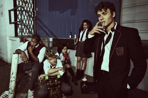 Luke Tennie, Liam James, Lana Condor, María Gabriela de Faría, Benjamin Wadsworth - Deadly Class - Promo
