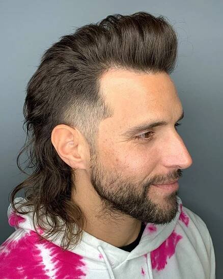 Pompadour with Mullet For Life