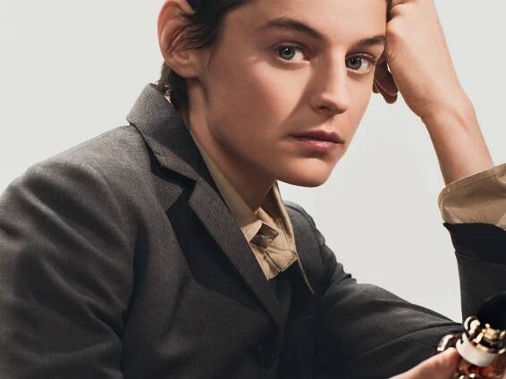 Miu Miu Beauty-Gesicht Emma Corrin im exklusiven Bazaar-Interview