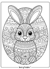 200+ Free Printable Easter Coloring Pages For Kids & Adults - World of Printables