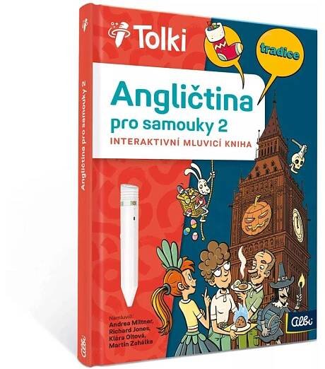 ALBI Tolki Kniha interaktivní Angličtina pro samouky 2