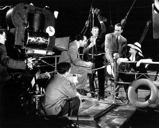 A teď, cestovateli - Z natáčení - Irving Rapper, Paul Henreid, Bette Davis