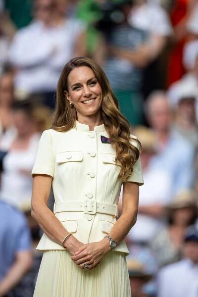 Kate Middleton’s new ring stack! The Princess of Wales wears all four of her rings for the first time at Wimbledon