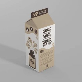 ILLUSTRATION  infographic milk milk packaging oatmilk oats Packaging packaging design product redesign