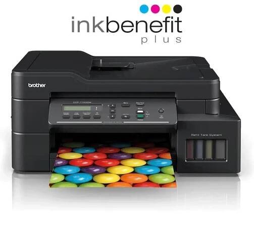 BROTHER multifunkce inkoustová DCP-T720DW - A4 128MB 1200x6000 17ppm 150/20 USB 2.0. WIFI - DUPLEX - INKTANK