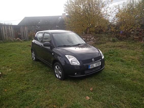 2007 Suzuki Swift New I GLX 4x4 1.3 benzín 69 kW 118 Nm - Servisní knížka