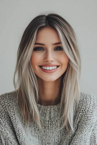 30+ Chic Straight Hairstyles That Are Crazy Good for 2025 – CreativeBooster | Straight hairstyles, Balayage straight hair, Straight hair cuts