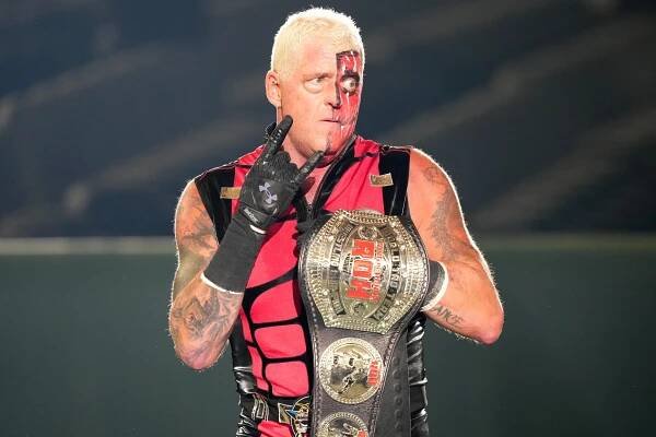 Dustin Rhodes Wins AEW TNT Title in 4-Way Match at All In 2025 After Adam Cole Vacates