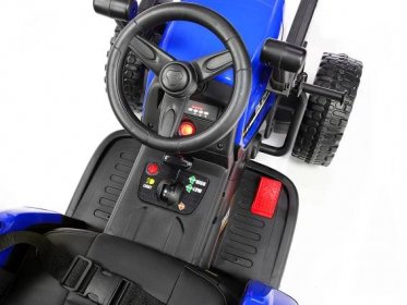 Blow MX-611 elektrický traktor s nakládací lžící, 2.4G, modrý | Bezvazboží.cz 