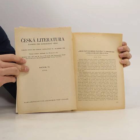 Česká literatura 4/1958 - kolektiv - knihobot.cz