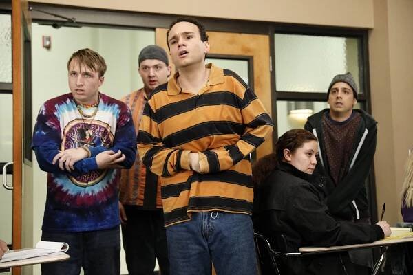 Goldbergovi - Obětavý Geoff - Z filmu - Noah Munck, Troy Gentile, Matt Bush