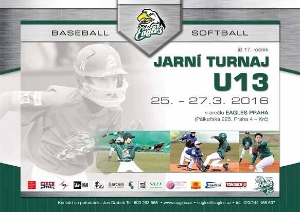 Pozvánka na první hrací víkend v Eagles parku - 17.3.2016