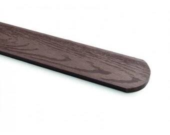 WPC plotovka Guttafence oboustranný dřevodekor s půlkulatou hlavou 71 x 11 x 1800 mm