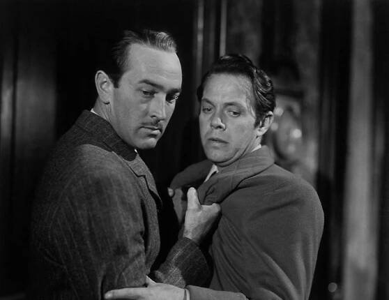 Lee Bowman, Louis Hayward - House by the River - Z filmu