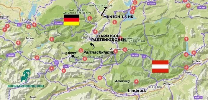 Partnachklamm: Túra německou oblíbenou soutěskou