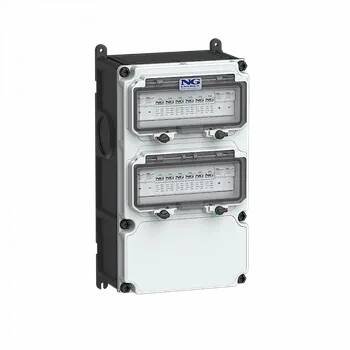 Rozvaděč FVE VARIABOX 4 stringy 4x svodič přepětí DC T1+T2, 2x pojistkový odpínač DC 2-pól, pojistky 16A, IP67 NG *FVE 51 6406