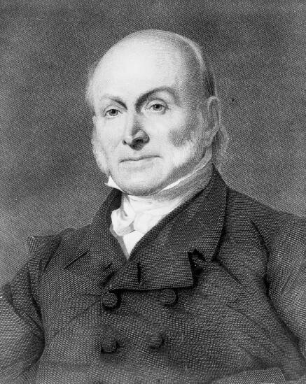 John Quincy Adams: *11.7.1767 – †23.2.1848, americký politik a diplomat, 6. prezident USA