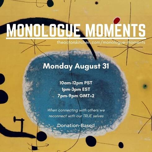 Monologue Moments - Kirk Baltz