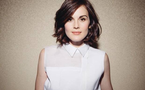 actress Michelle Dockery as herself
