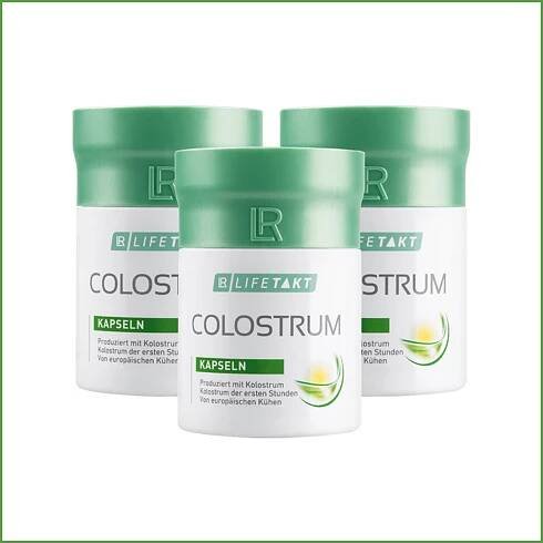 LR LIFETAKT Colostrum Kapsle Série 3 x 60 kapslí