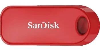 USB flash disk Sandisk Cruzer Snap 2.0 Global 32GB červená