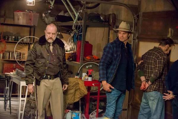 Strážce pořádku - Série 4 - Z filmu - Jim Beaver, Timothy Olyphant