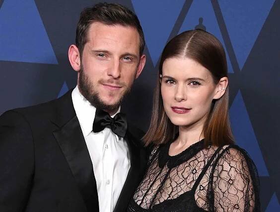 Jamie Bell and Kate Mara arrives at the Academy Of Motion Picture Arts And Sciences' 11th Annual Governors Awards on October 27, 2019 in Hollywood, California. 